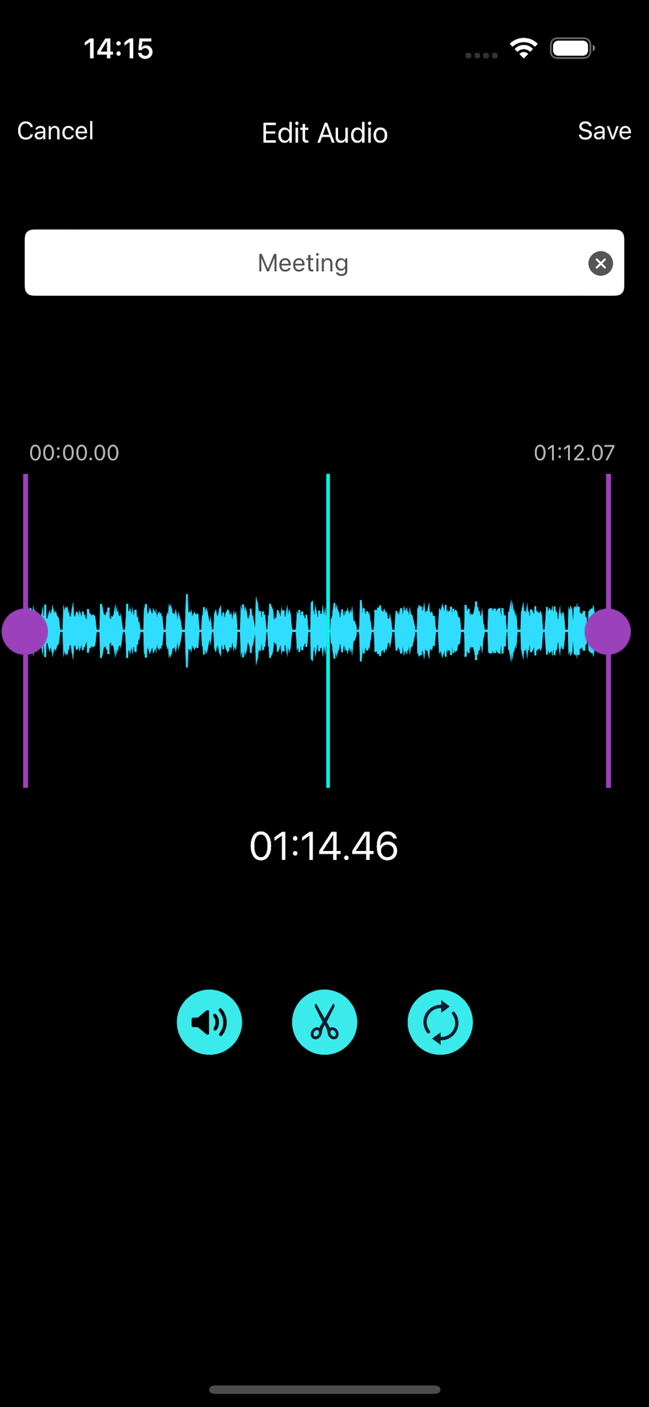 App screenshot