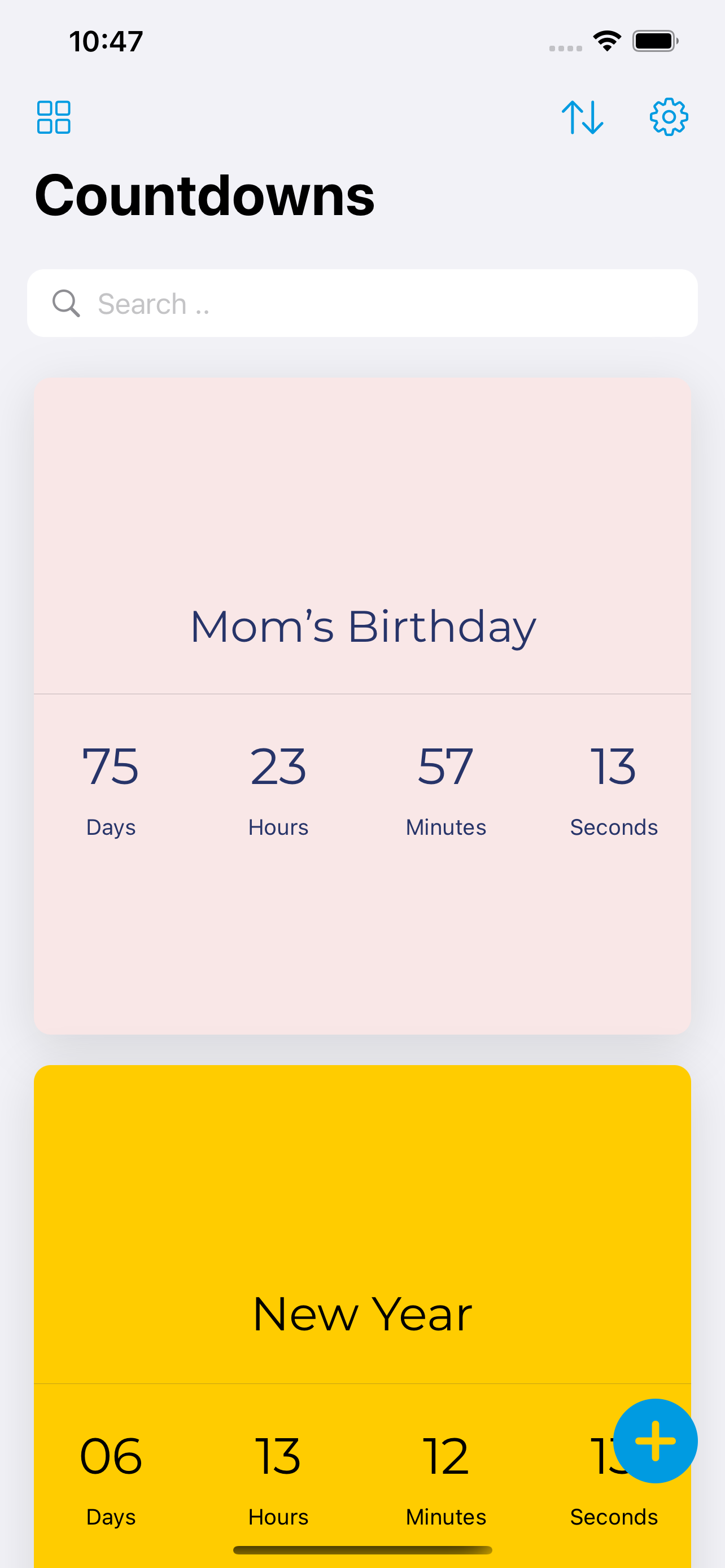 App screenshot