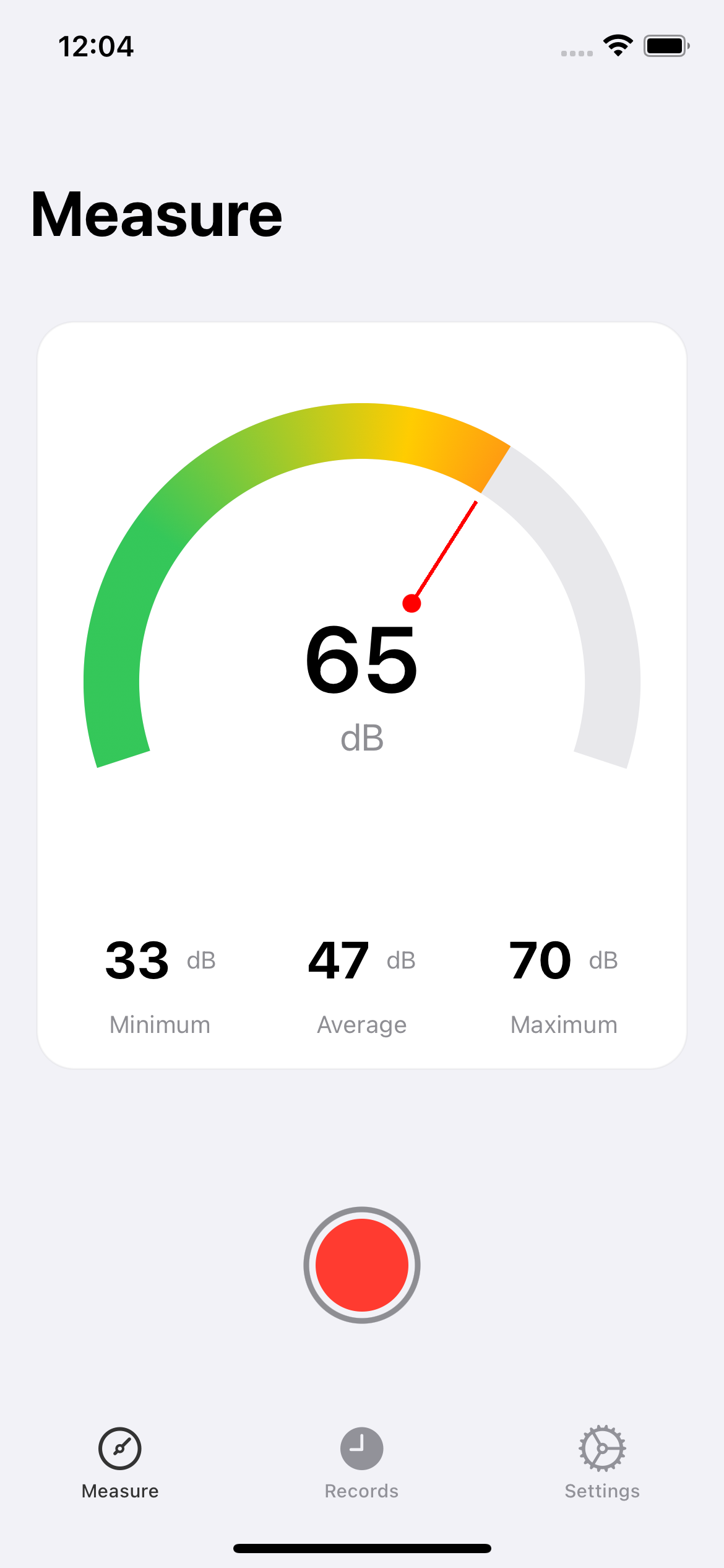 App screenshot