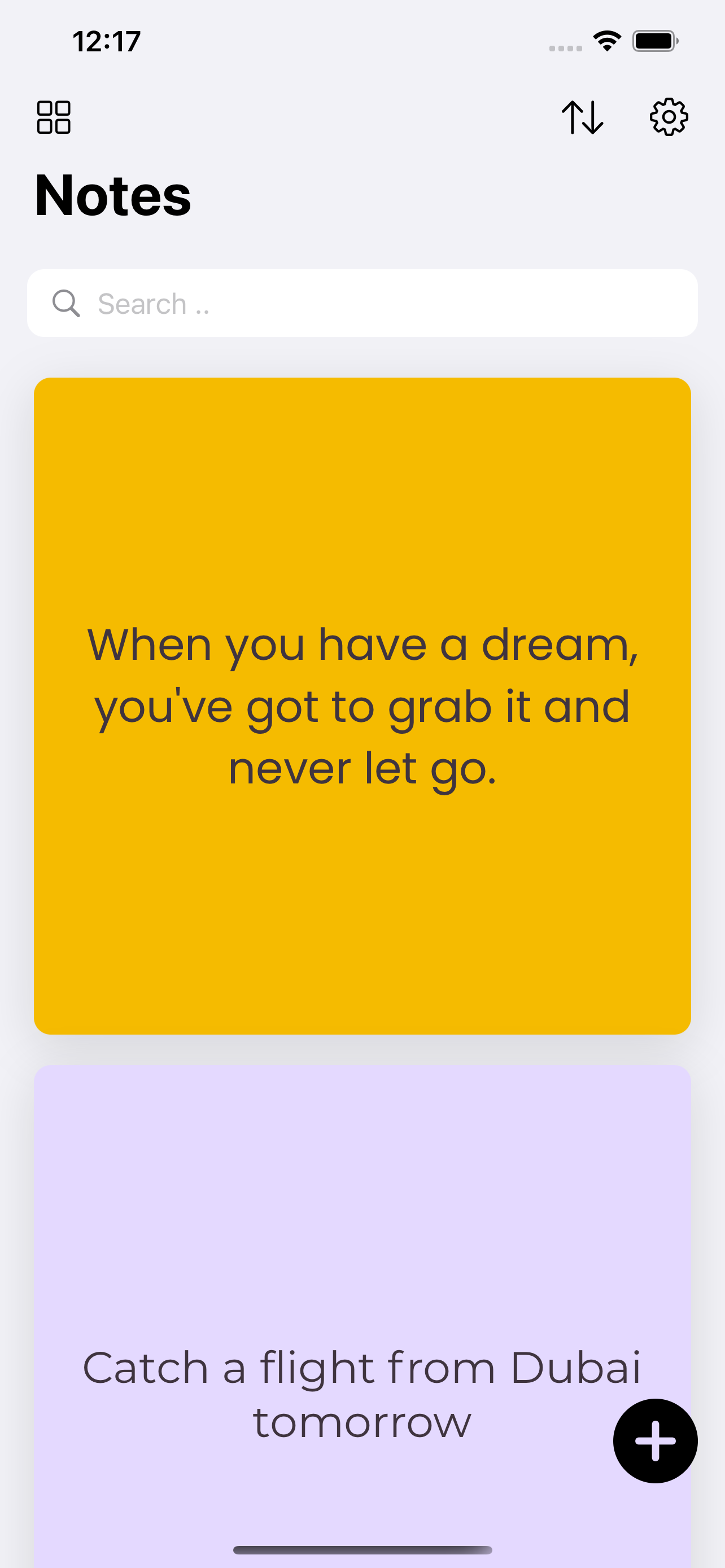 App screenshot