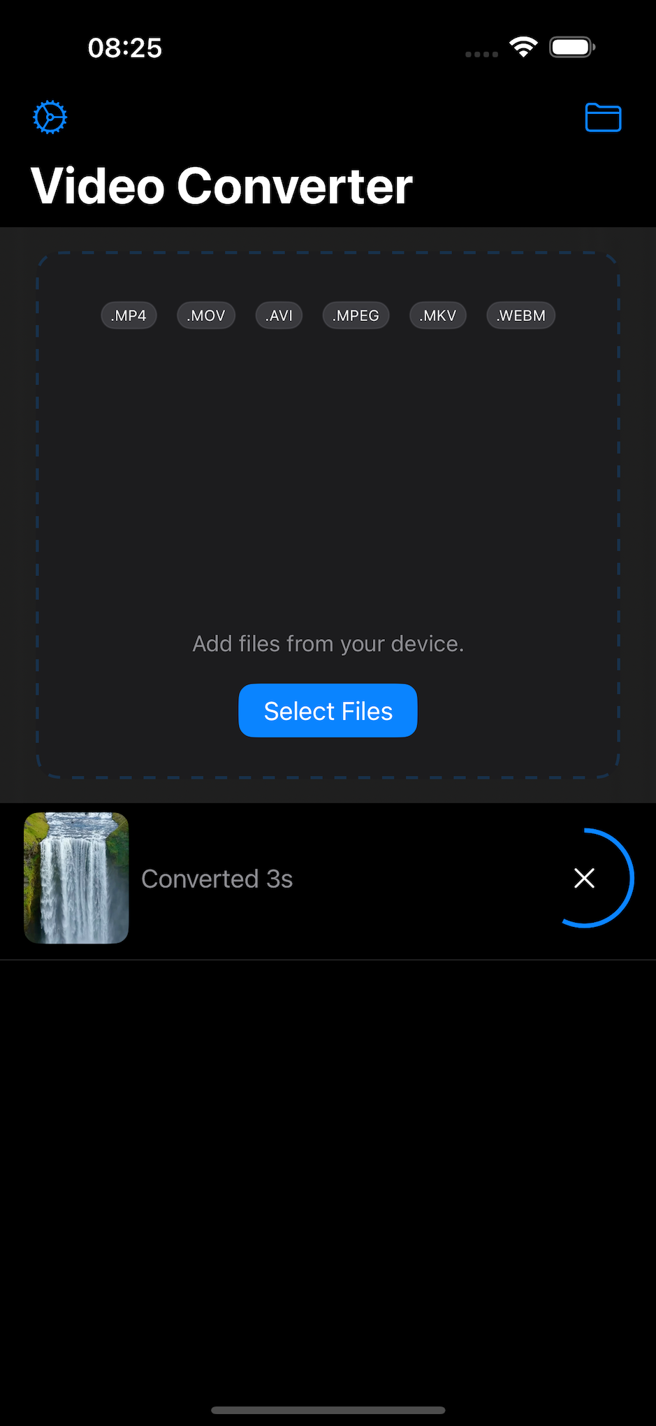 App screenshot